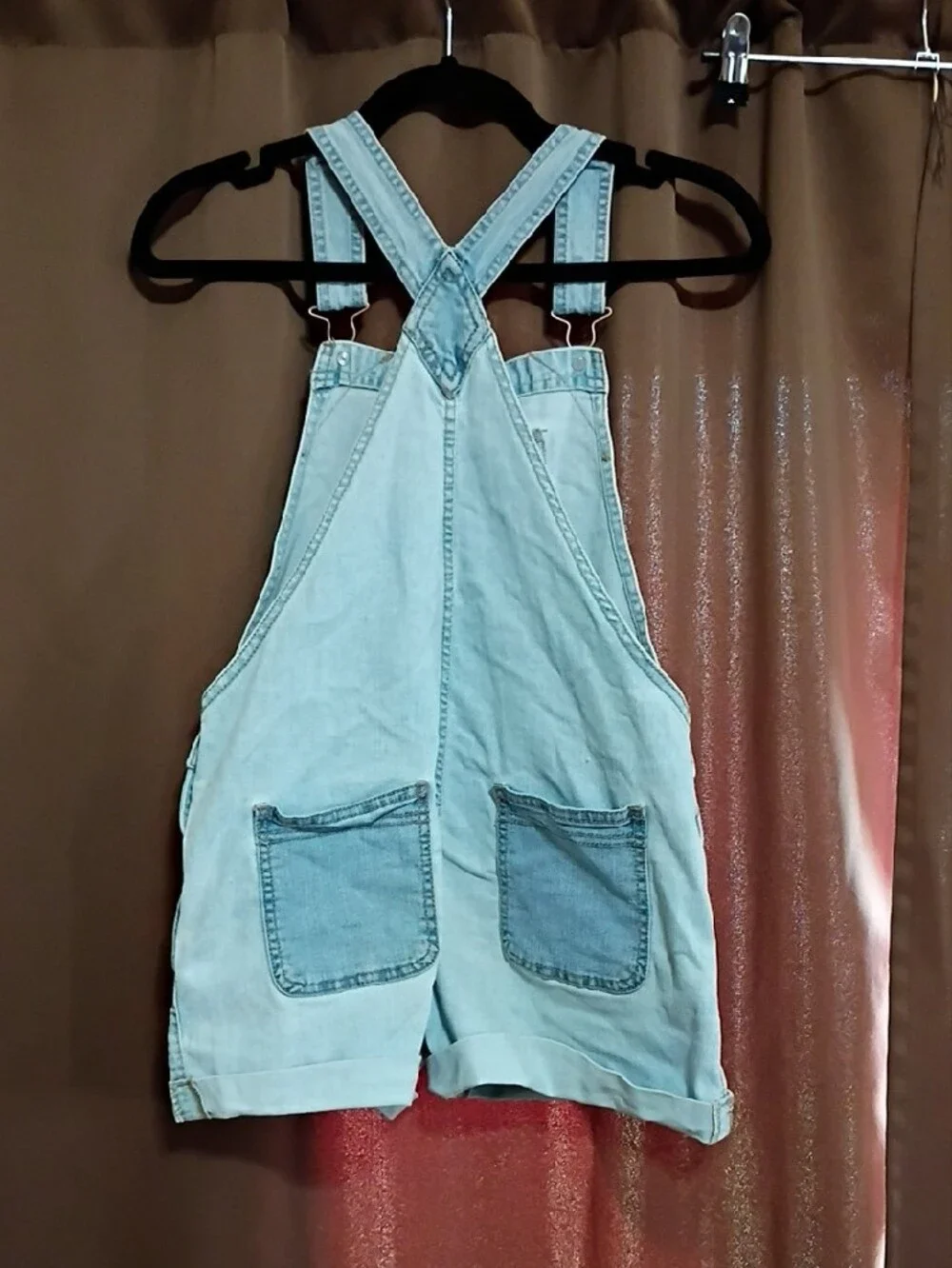 Jordache Light Blue Denim Overalls